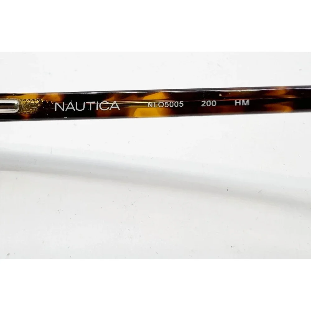 Nautica Eyeglasses Unisex Brown Tortoise NLO5005 200 49-18-140
